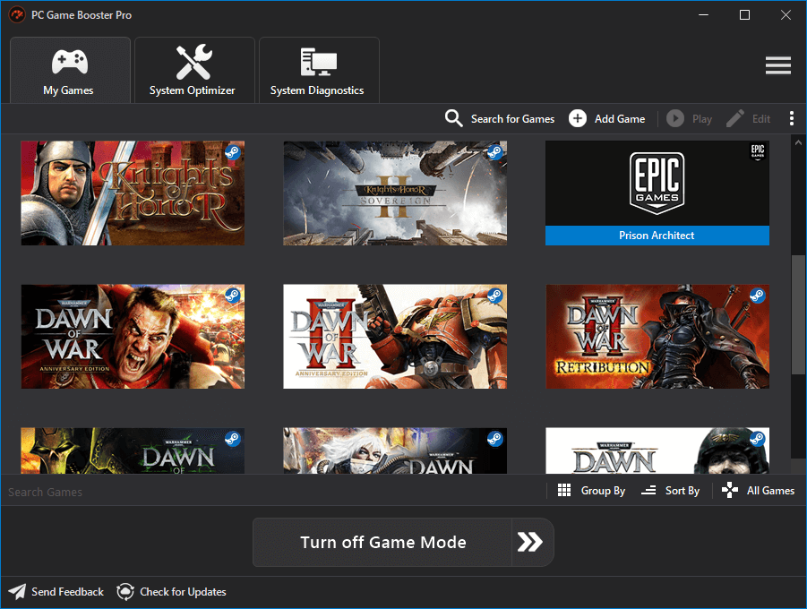 PC Game Booster Pro : 1-Year License