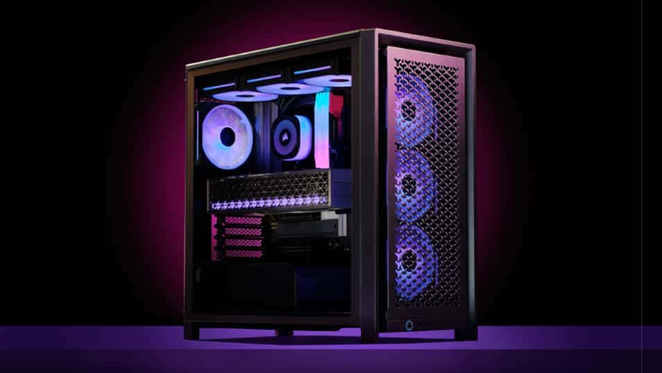 CORSAIR Introduces Limited-Edition FRAME 4000D Nova and Galaxy cases with Color-Shift Finishes